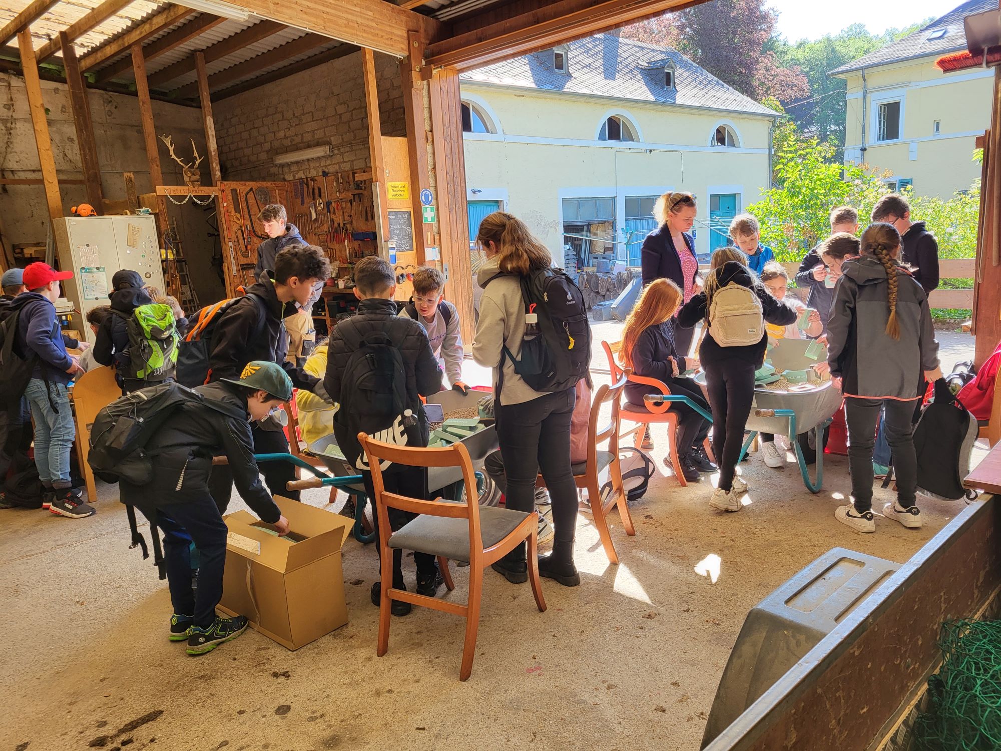Read more about the article Arbeiten im Weißhauswald